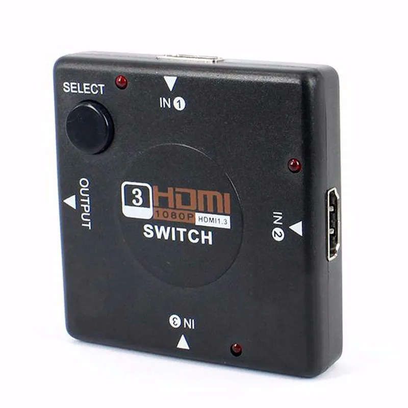 3 Port HDMI Switch Switcher Splitter for HDTV 1080P PS