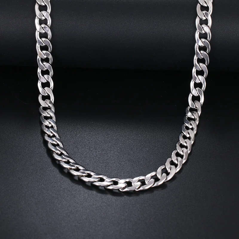 Retail Price R 1299 / Genuine Stainless Steel Necklace For Man Women SILVER Color