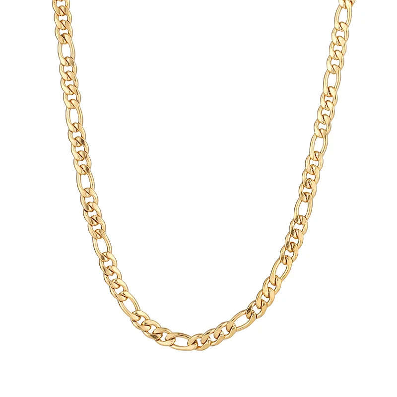 Retail Price R 1299 / Genuine Stainless Steel Necklace For Man Women Gold Color