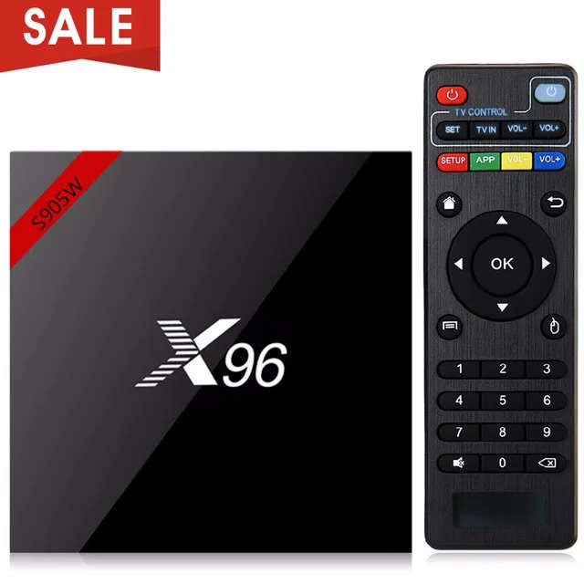 SMART TV BOX,TV BOX ANDROID,X96 4K SMART ANDROID TV BOX MEDIA PLAYER (NETFLIX, WIFI, KODI)