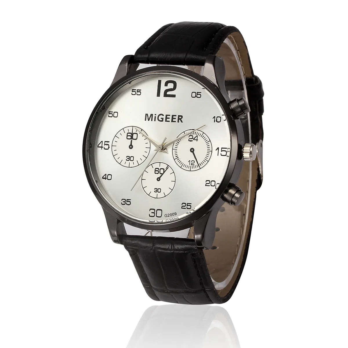 MiGEER Mens Watch. -  Black.