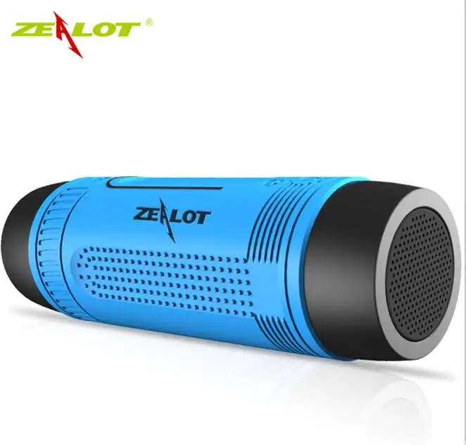 Zealot Outdoor Bicycle Portable Wireless Speaker & Flashlight