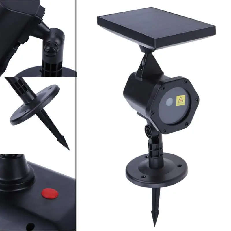 Outdoor Solar Lawn Light Sky Laser Garden Decoration Waterproof IP65 Spotlight