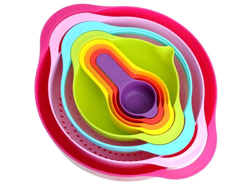 COLOURFUL MIXING BOWL