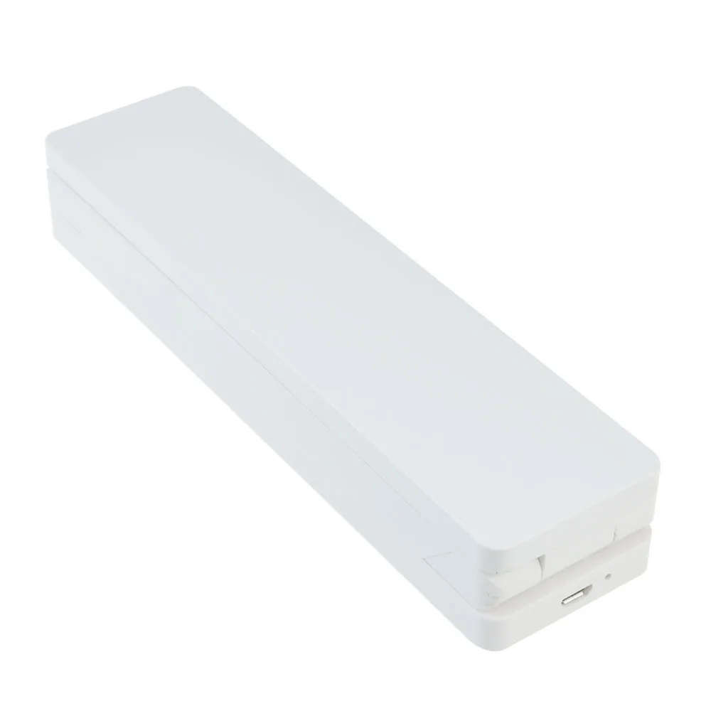 USB Date Alarm Folding Touch LED Eye-protection Table Lamp Clock