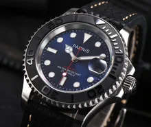 Parnis Casual Mens Watches 21 Jewels Movement 50m