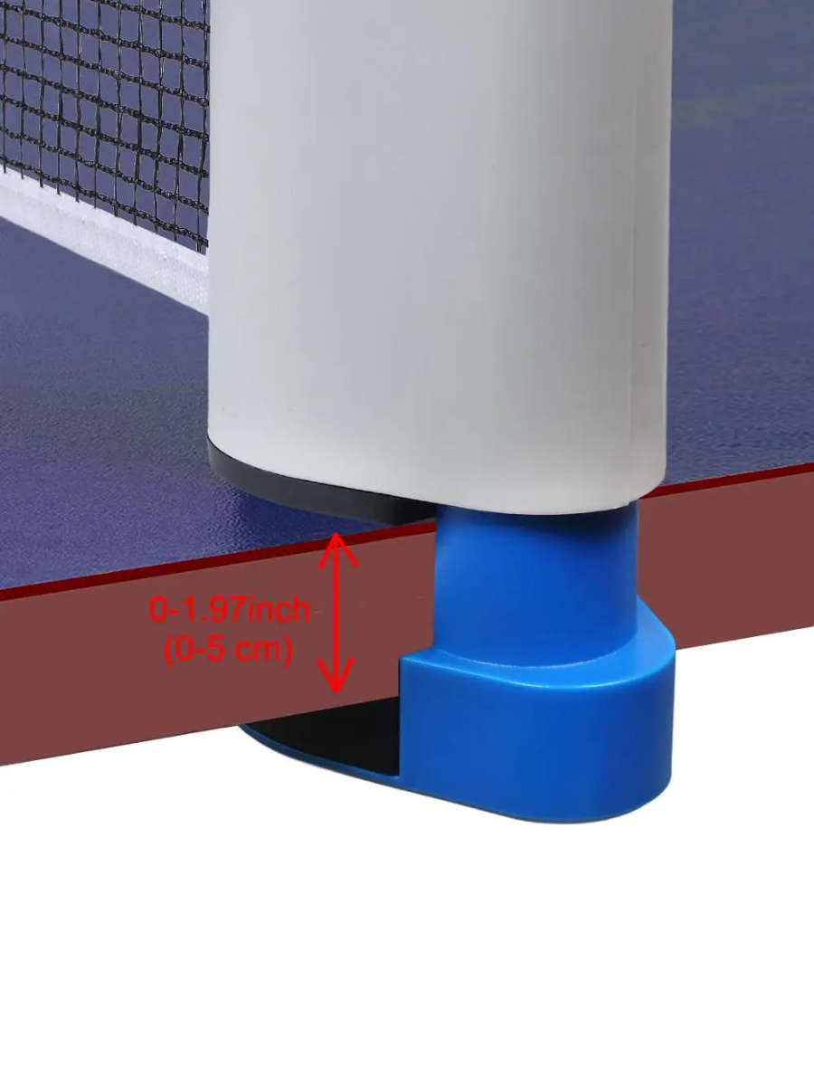 Retractable Table Tennis Table plastic Strong Mesh Net Portable Net Kit Net Rack Replace Kit for Pin