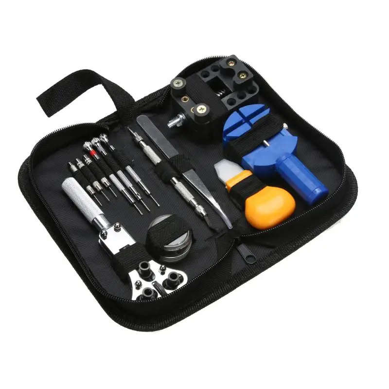 13pcs Watchmaker Watch Repair Tool Kit Watch Case Opener Clock Repair Kit