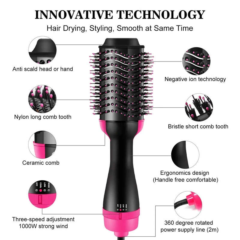 Professional One Step Hair Dryer Brush