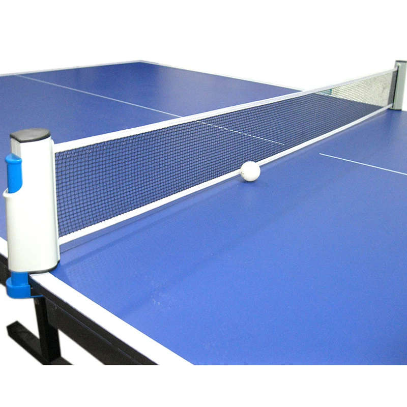 Retractable Table Tennis Table plastic Strong Mesh Net Portable Net Kit Net Rack Replace Kit for Pin