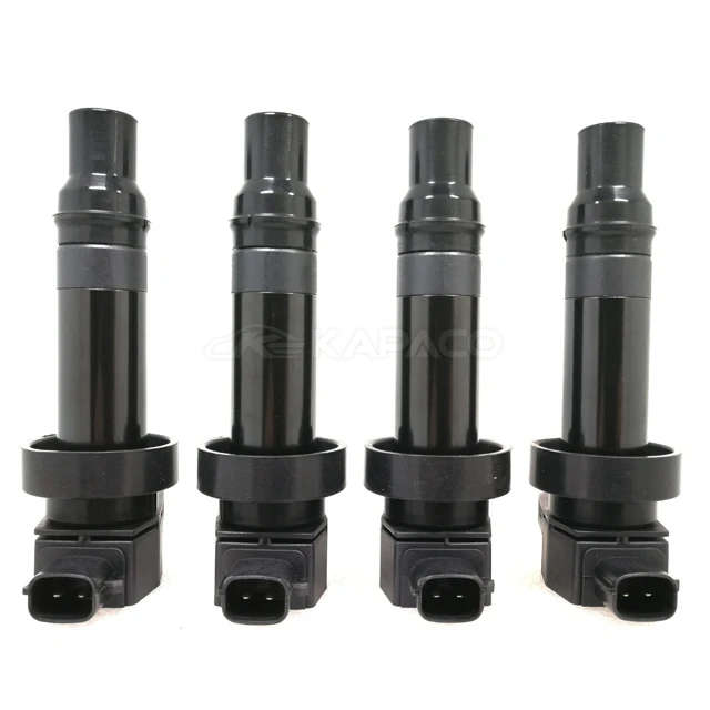4 PCS Ignition Coil SET For HYUNDAI i30 i20 ix20 ACCENT ELANTRA KIA CERATO CARENS SOUL VENGA RIO