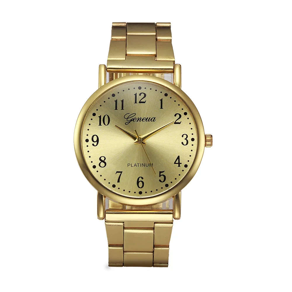 ***STUNNING*** Luxurious Ladies Gold Stainless Steel Quartz Wrist Watch