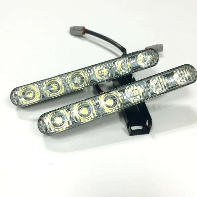 2PCS LED Daytime Running Light Universal.