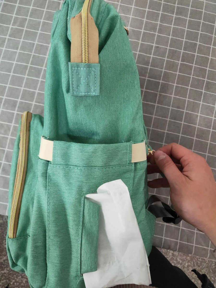 Diaper Bag Mummy Maternity Nappy Bag Pure Color 42CM Travel Backpack Designer Nursing Bag For Baby