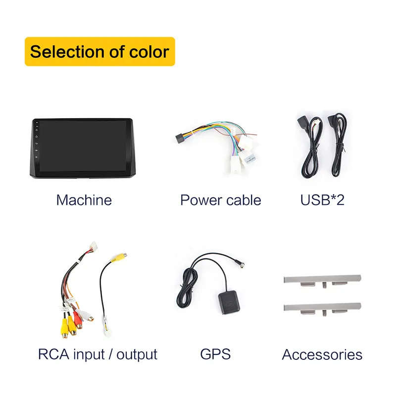 Android 10.0 Car Radio for Toyota Corolla E120 Cross 2018-20 AM FM RDS GPS 4G DSP Voice Control