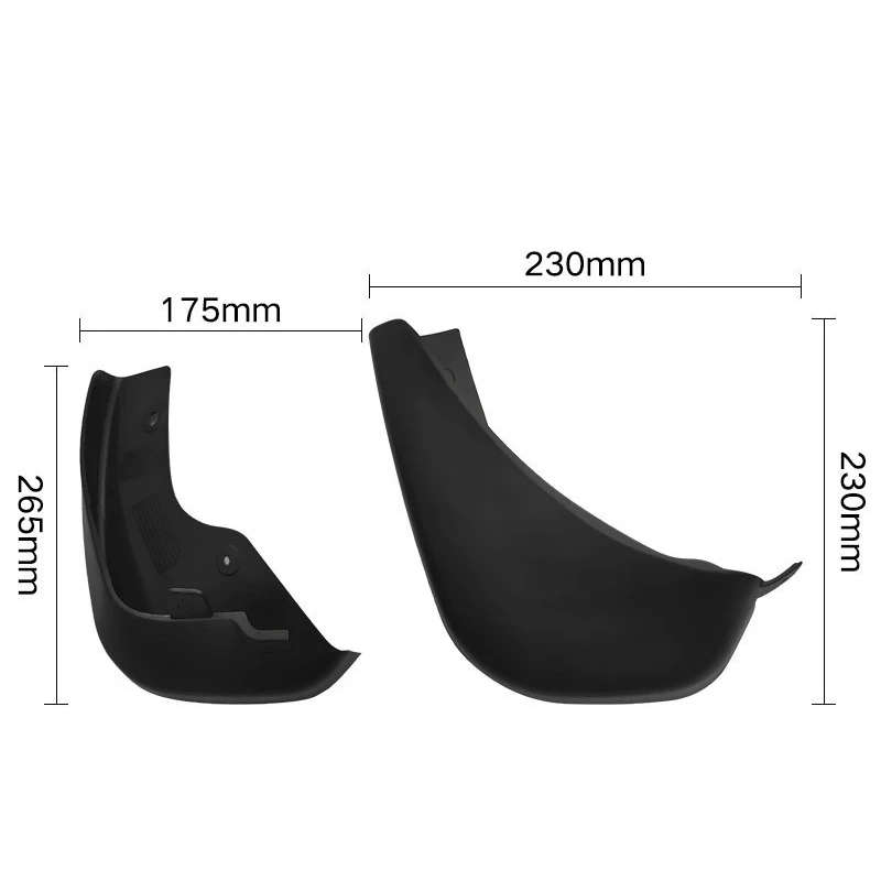 4PCS Mudflap for Nissan Juke 2011-2016 Fender Mud Flaps Guard Splash Flap Mudguard Accessories