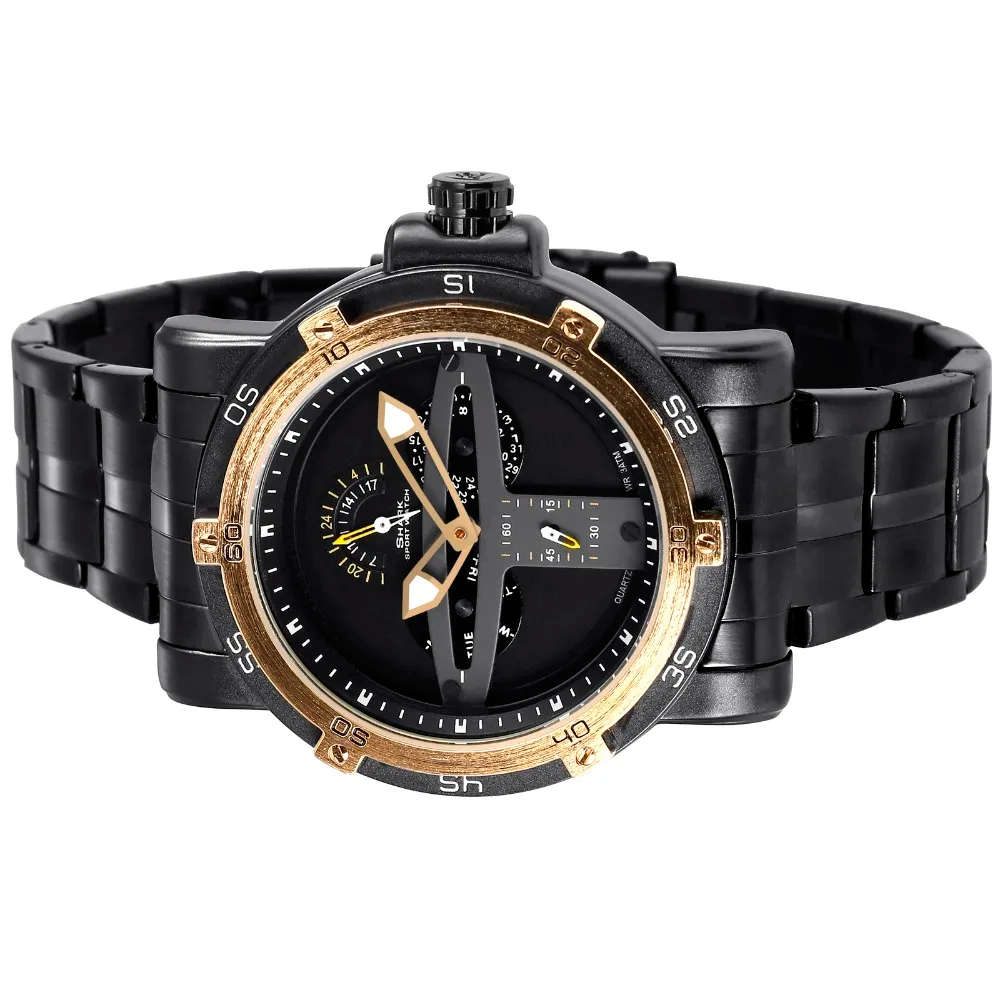 GENUINE SHARK Greenland Shark Sport Watch Men Luxury Brand