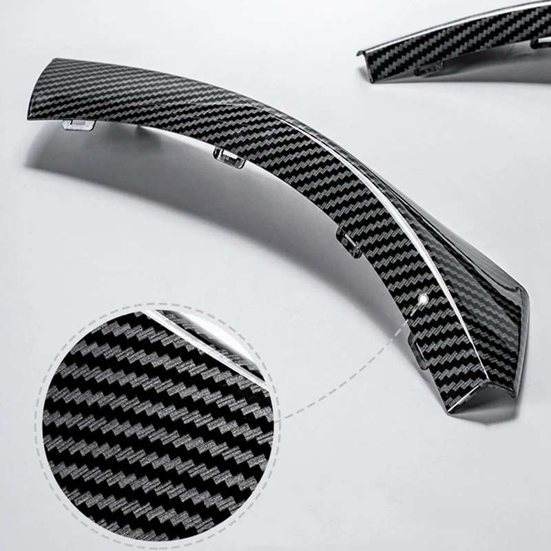 6Pcs Car Inner Door Handle Cover Trim Pull Grab Panel Handle for-BMW 3 Series E90 E91 2005-2012