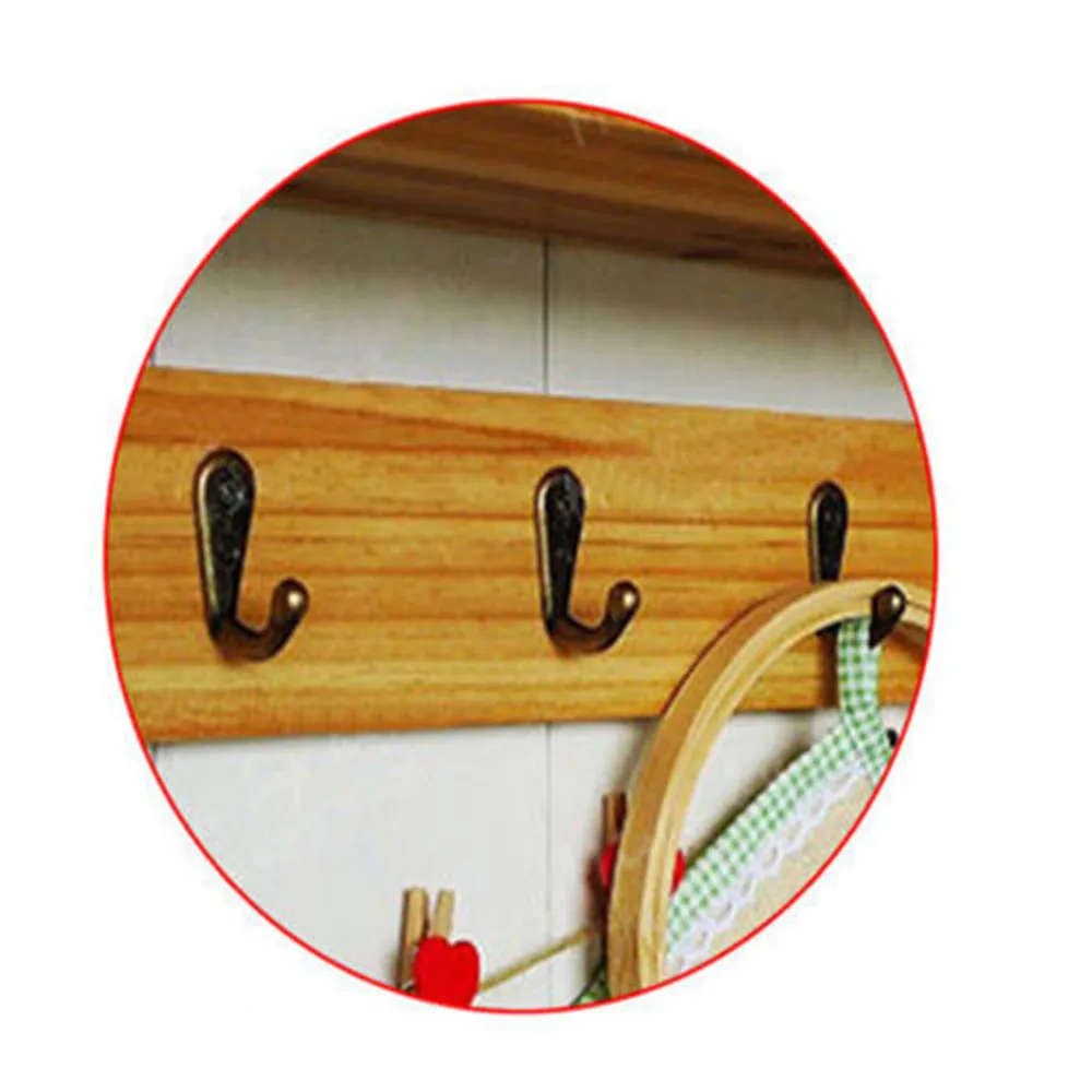 Wall Door Metal Antique Hook Hanger 10 Pieces