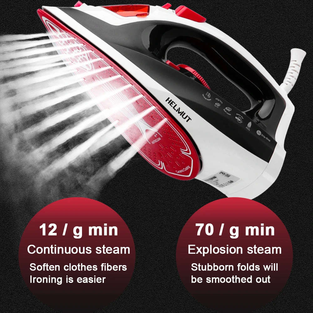 Electric steam iron [Helmut 2600W]