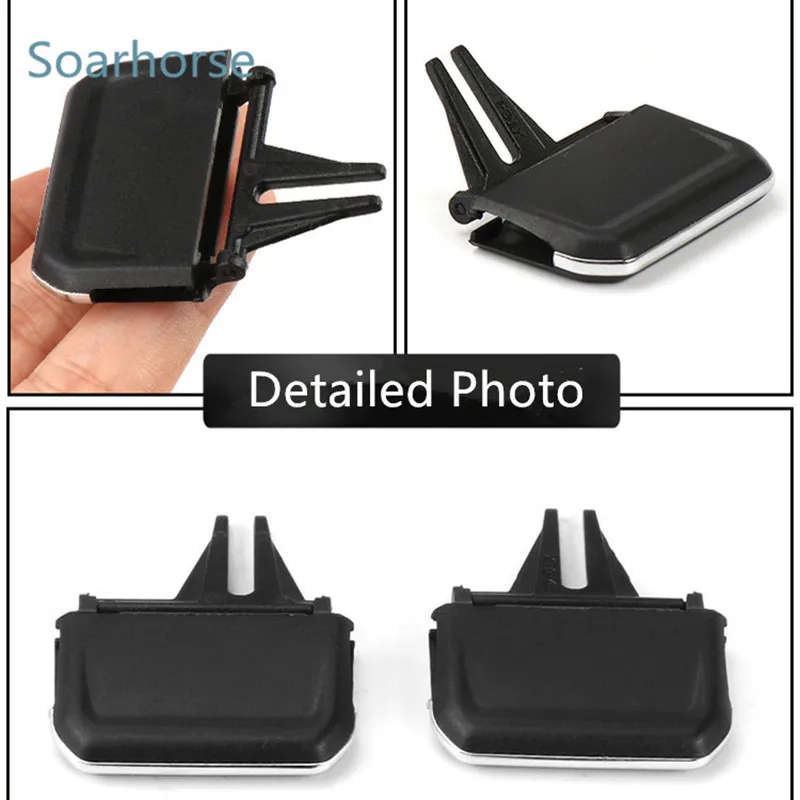Car Front Rear AC Air Conditioning Vent Outlet Tab Adjust Clip Repair Kit For VW Tiguan MK2 Rline