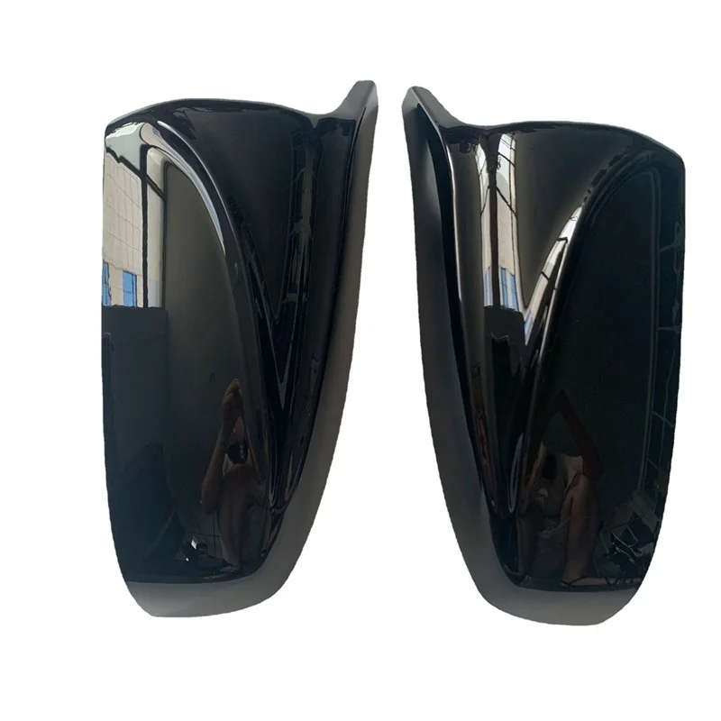 Car Door Rearview Mirror Shell Reversing Mirror Cover for -BMW X5 E70 X6 E71 2007-2013