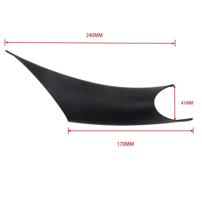 2 PCS Car Black Door Inner Handle Protective Shell for BMW 3/4 Series F30 F35 320i 320Li 328i