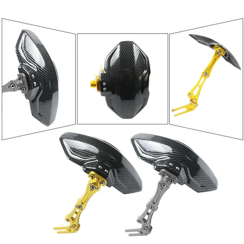 Wheel Rear Mudguard Fender Tire Splash Guard for Honda Yamaha TMAX 530 Suzuki GN125 Kawasaki