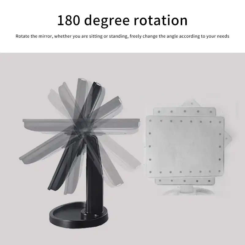 Led Makeup Mirror Touch Screen Cosmetic Mirror with Led Lighting