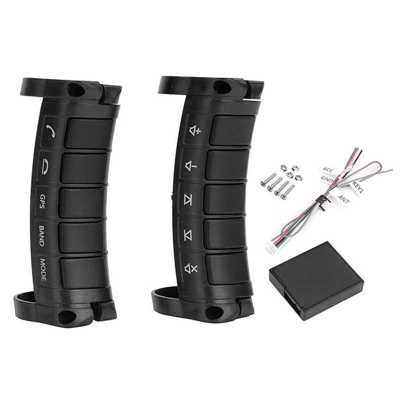 Universal Car Steering Wheel Remote Control Wireless DVD Navigation Buttons Controller