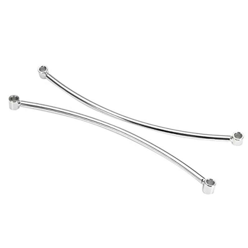 Pair Rear Fender Rail Support Bracket Mount Holder for Cruiser Cafe Bobber