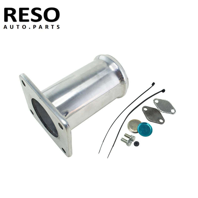 Aluminum EGR Delete Removal Kit Blanking Bypass For BMW E46 318d 320d 330d 330xd 320cd 318