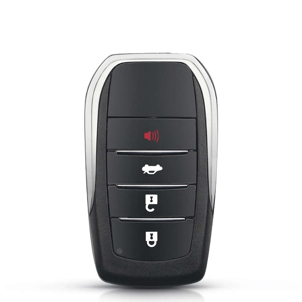 4 Buttons For Toyota Camry RAV4 Highlander Prado Corolla Rezi Crown Car Key Shell Blanks Case