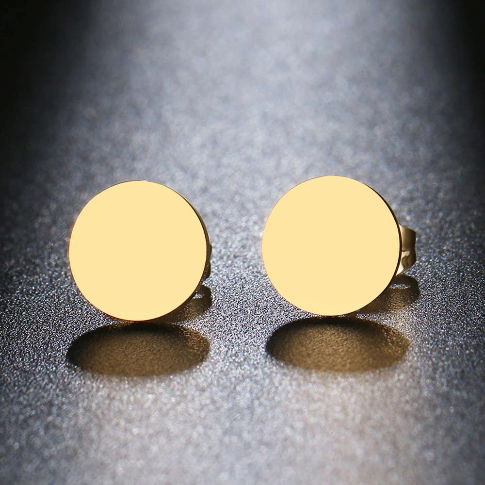 Retail Price R550 Stainless Earring Ref 12 Circle - DO NOT FADE