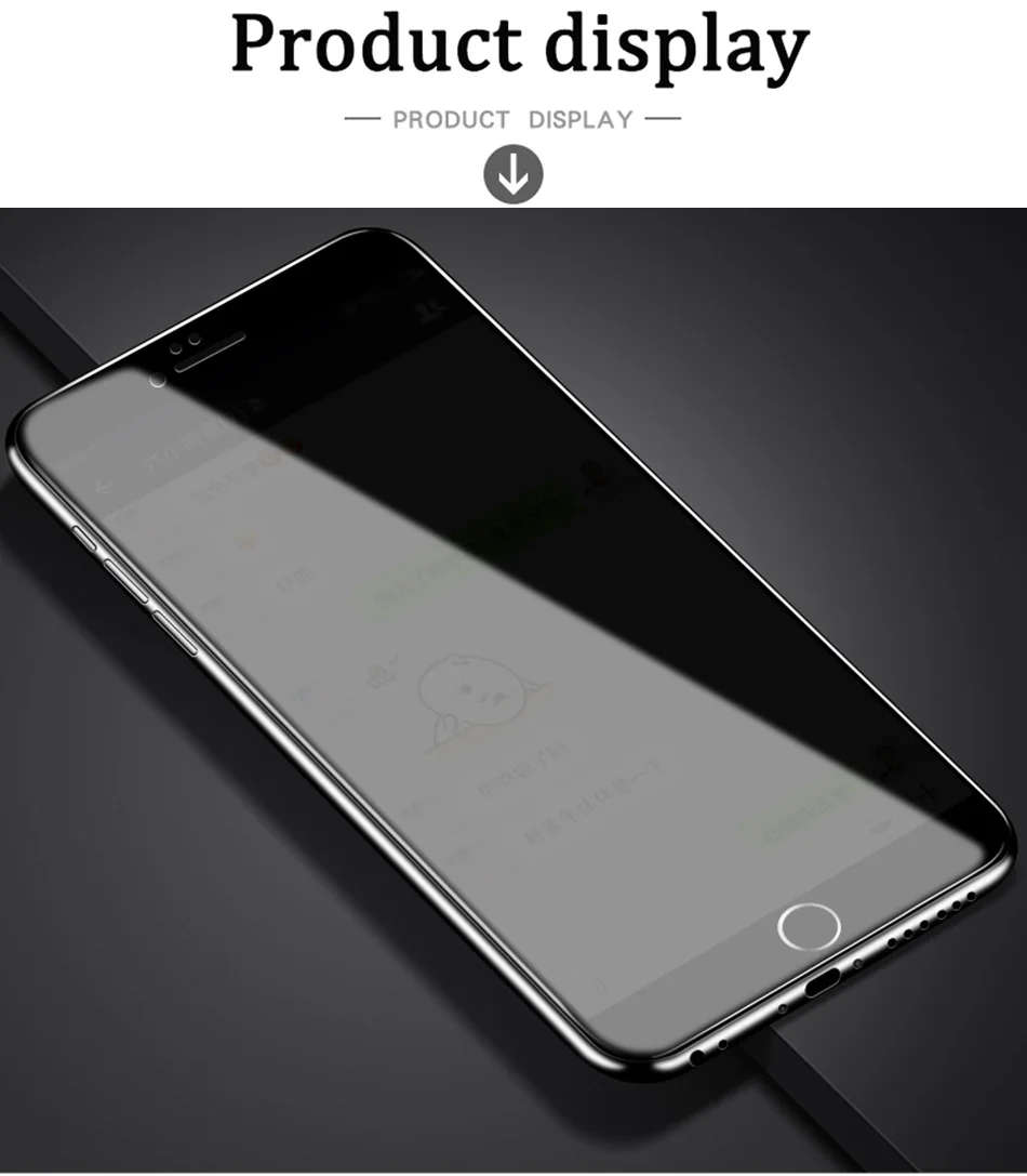 ANTI SPY Silicone Hydrogel Full Cover PRIVACY Screen Protector for ALL models