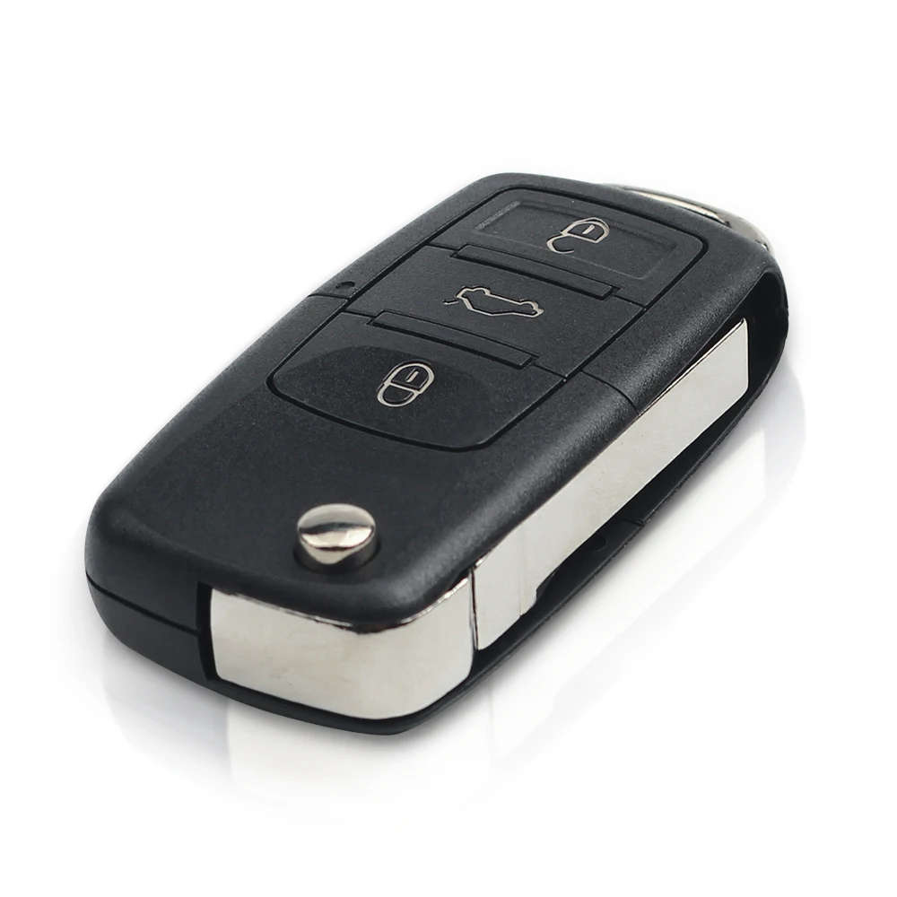 433mhz Flip Remote Key Shell For VW Golf Passat Polo Jetta Touran Bora Sharan ID48