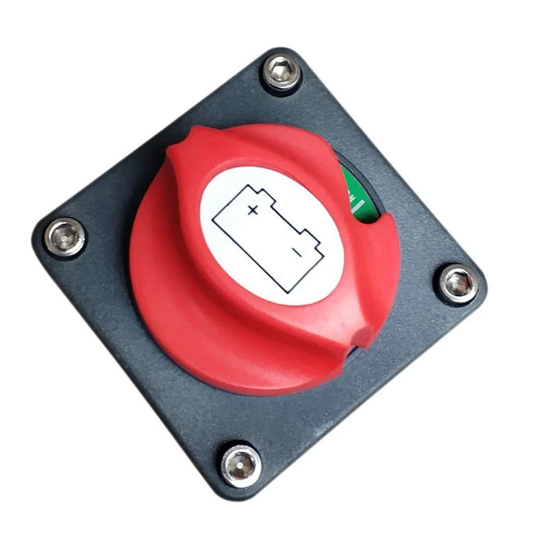 Battery Disconnect Switch 12V-48V Master Isolator Cut Off (On/Off) for Marine Boat Car Truck