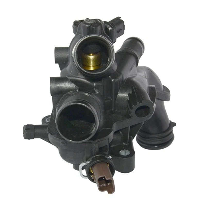 Thermostat Housing Water Outlet Fit for Citroen C4 MINI R56 R55 Peugeot 207 208 308 508 2008 3008
