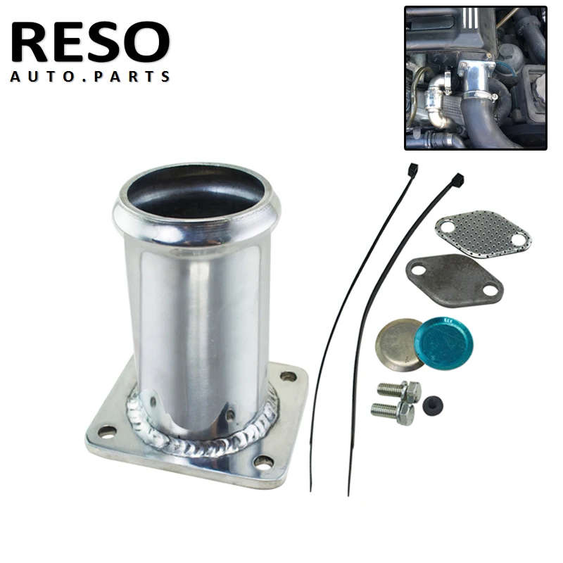 Aluminum EGR Delete Removal Kit Blanking Bypass For BMW E46 318d 320d 330d 330xd 320cd 318