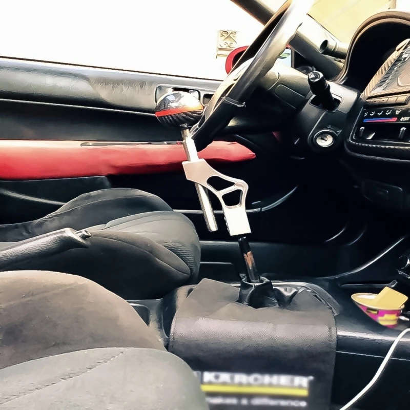 Car Gear Shift Knobs Extender Gear Shifter Extension Rod Adjustable Height Adjuster Lever