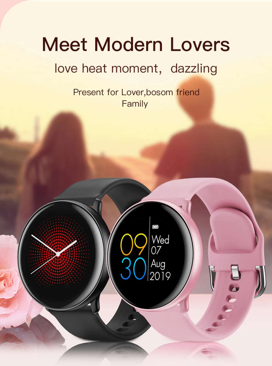SN59 Smart Watch| IP68 Waterproof Fitness Activity Tracker Heart Rate Monitor Bluetooth Brim Sport