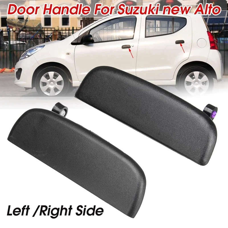 Pair Front Rear Door Open Handle Outside Door Knob Left Right for Suzuki New Alto