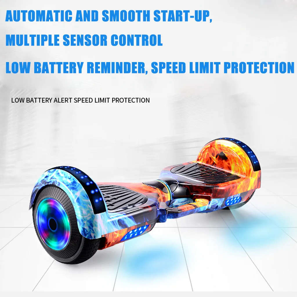 Easter Special 6.5" Hoverboard with Bluetooth Speaker , Led lights and