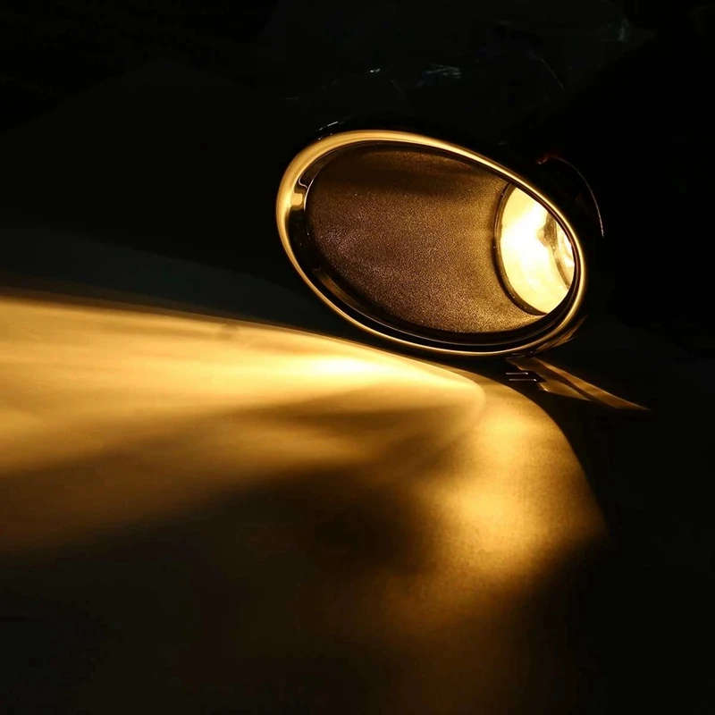 For Nissan QASHQAI J11 ROGUE 2014-2017 Bright Light Lamp Covers Driving Lamps Lens H8 Bulb Kit