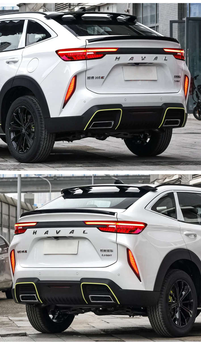 Car LED Rear Fog Lamp Bumper Light For 2022- Haval H6S LED Rear Bumper Reflector Light Stop Brake