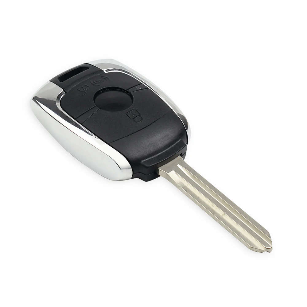 Remote Control Car Key Shell Case For SsangYong Korando Kyron Actyon Rexton 2 Buttons Car Key