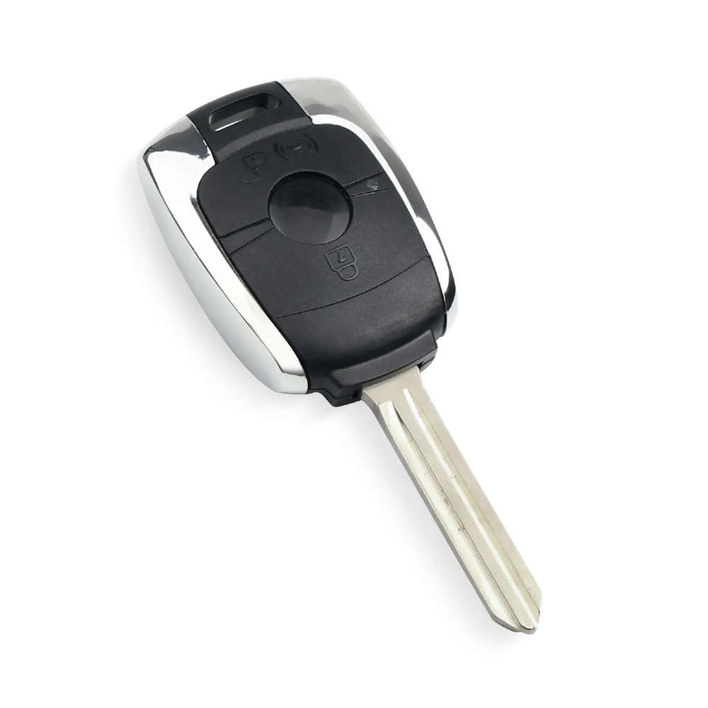 Remote Control Car Key Shell Case For SsangYong Korando Kyron Actyon Rexton 2 Buttons Car Key