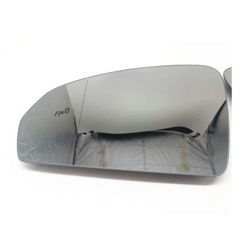 For VW Tiguan L 2016-18 Side Heated Wing Mirror Glass Rearview Mirror Lens With Blind Spot Warning