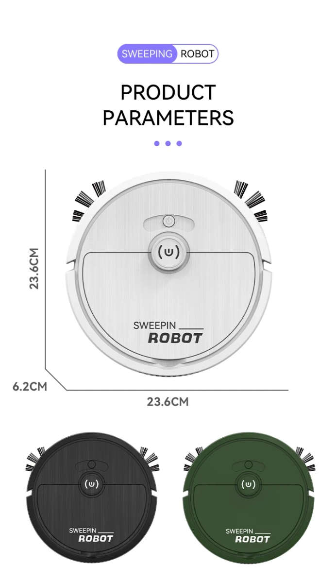 Robotic vacuum cleaner