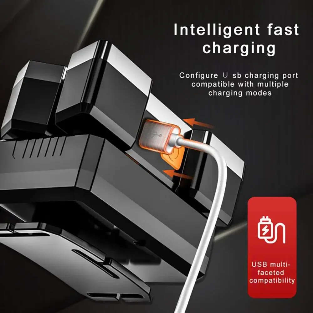 LED Fishing Headlamp - Rechargeable - Blue